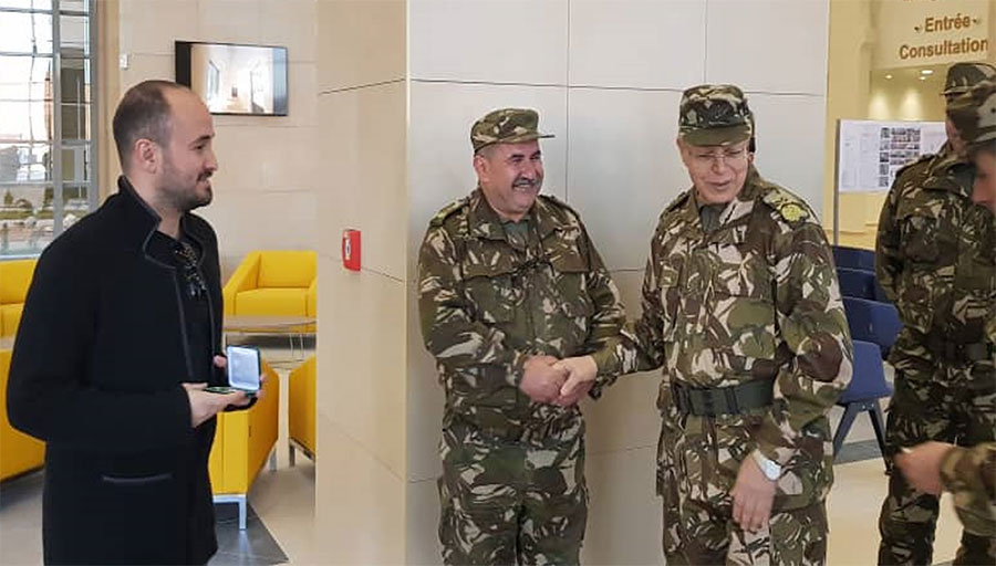 Cezayir Hava Kuvvetleri Komutanı tarafından Askeri Hastanenin Resmî Açılışı / Cezayir